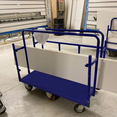 Carro para Transportar Planchas de Construcción Carro para Transportar Planchas de Construcción